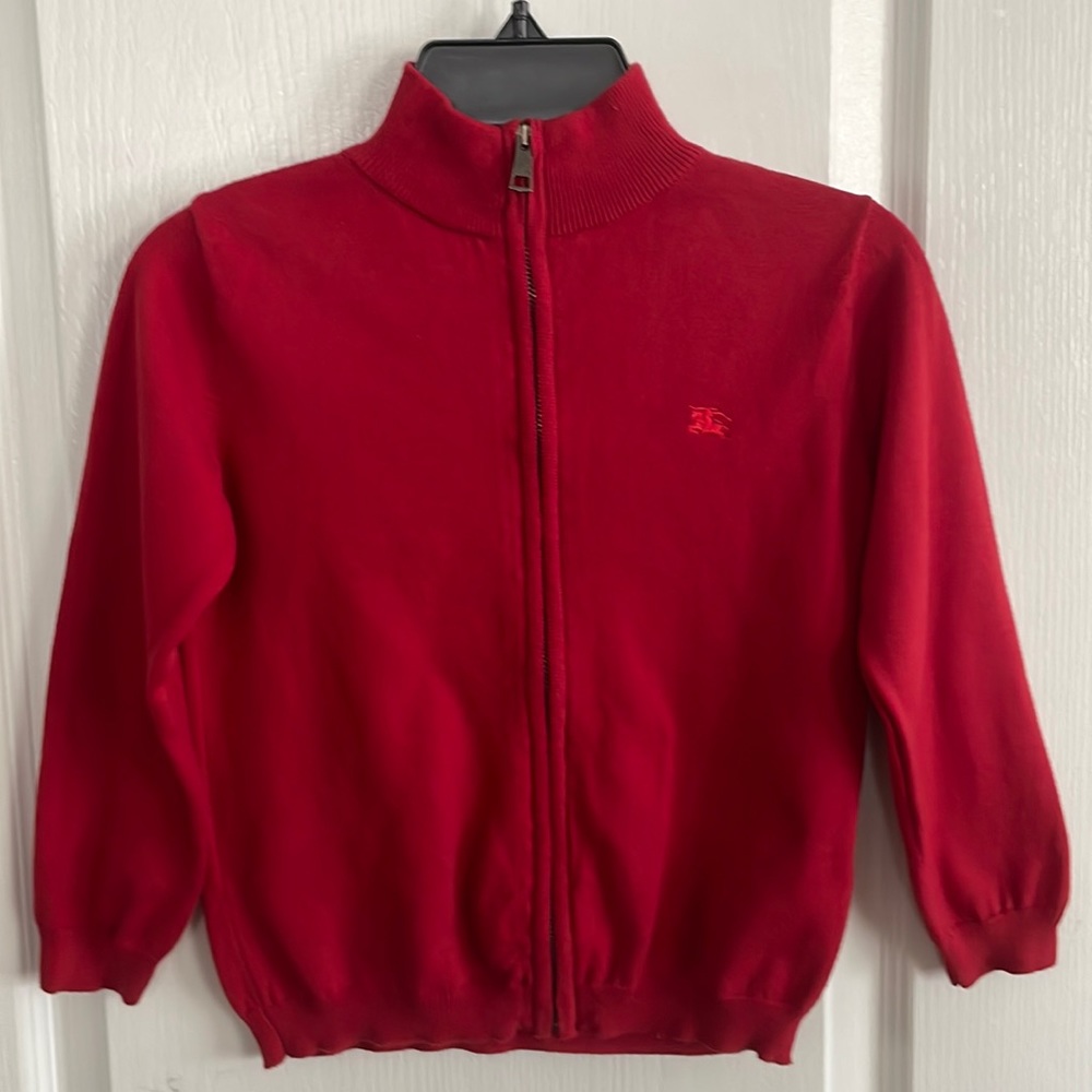Burberry Boys Zip up Sweater